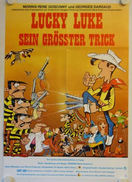 Lucky Luke - Sein grösster Trick originales deutsches Filmplakat